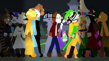 Piggy - Extra Skins | All Jumpscares | Sticknodes animation