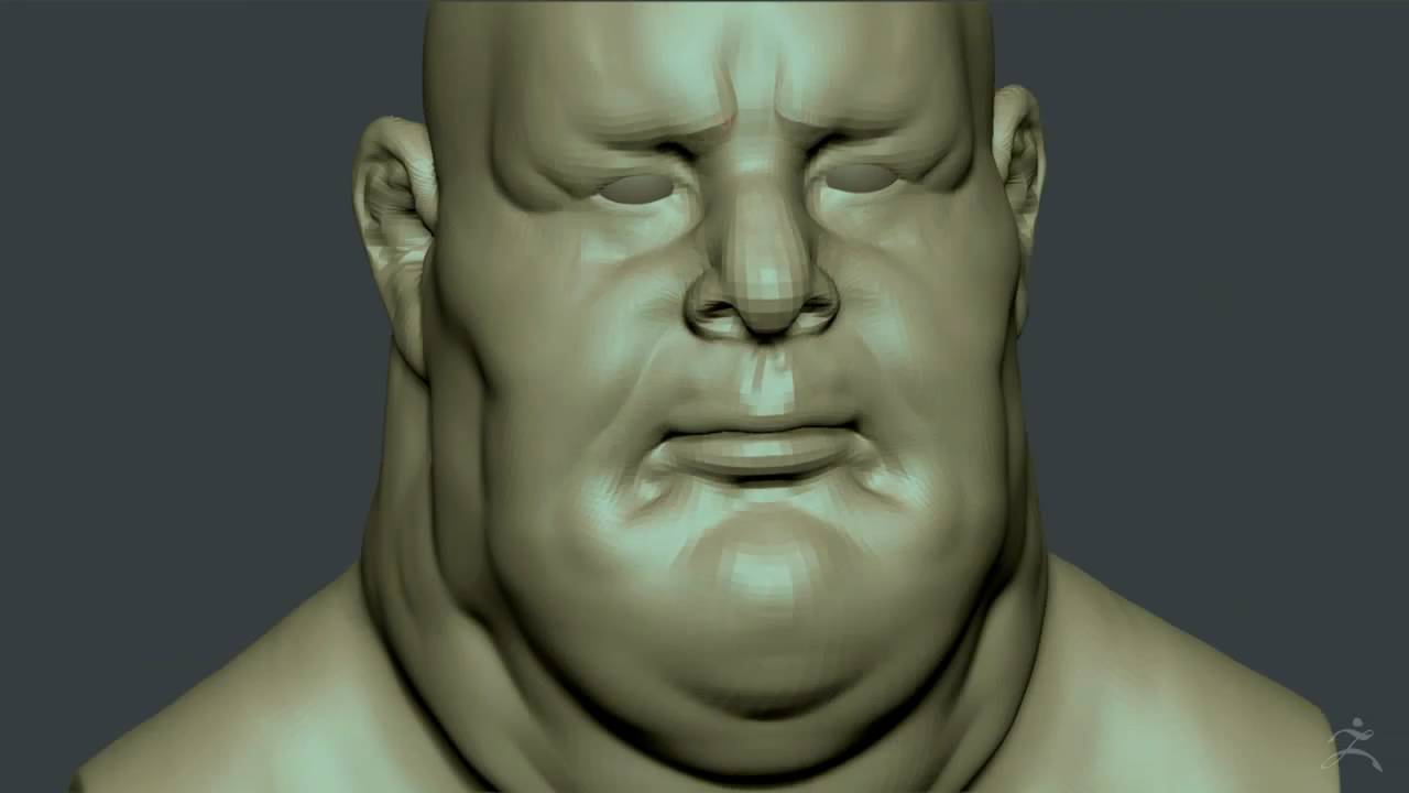 Zbrush Daily Sculpting Fat Guy Youtube