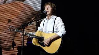 Paul McCartney - I Will - Montreal - 7-26-11.MP4 chords