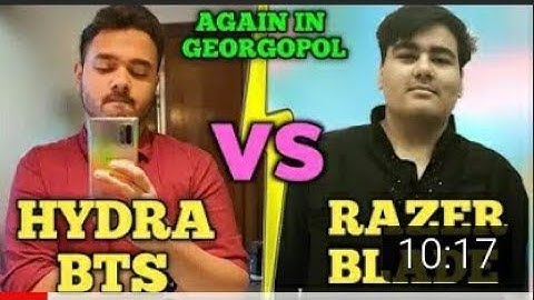 Hydra bts vs Razer blade full intense fight in Georgopol | Razer blade vs Hydra bts | Pubg emulator