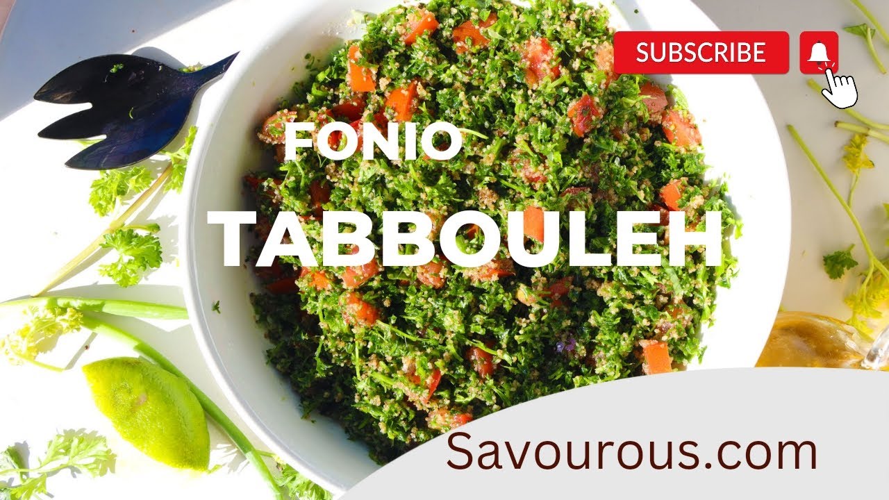 Fonio Tabbouleh - Full of Plants