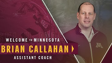 Get to Know: Brian Callahan, Gopher Football Tight Ends Coach