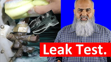 HOW TO CHECK LEAK IN SPLIT AC, AIR CONDITIONING SYSTEM.|| Jabirwaqas.com