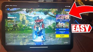 How to DOWNLOAD &amp; PLAY Fortnite Mobile on iPad Season 3! (Full Guide)