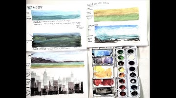 EXTREME BEGINNERS - Painting Exercises for Improving Watercolor Technique - with Chris Petri