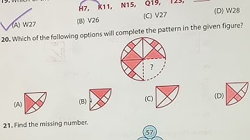 Which of the following options will complete the pattern in the given figure?