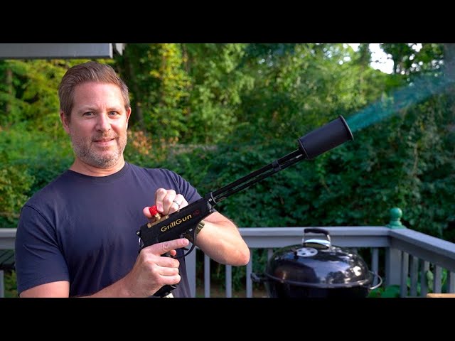 GrillBlazer Grill Gun  The Most Fun Way to Light Charcoal? 