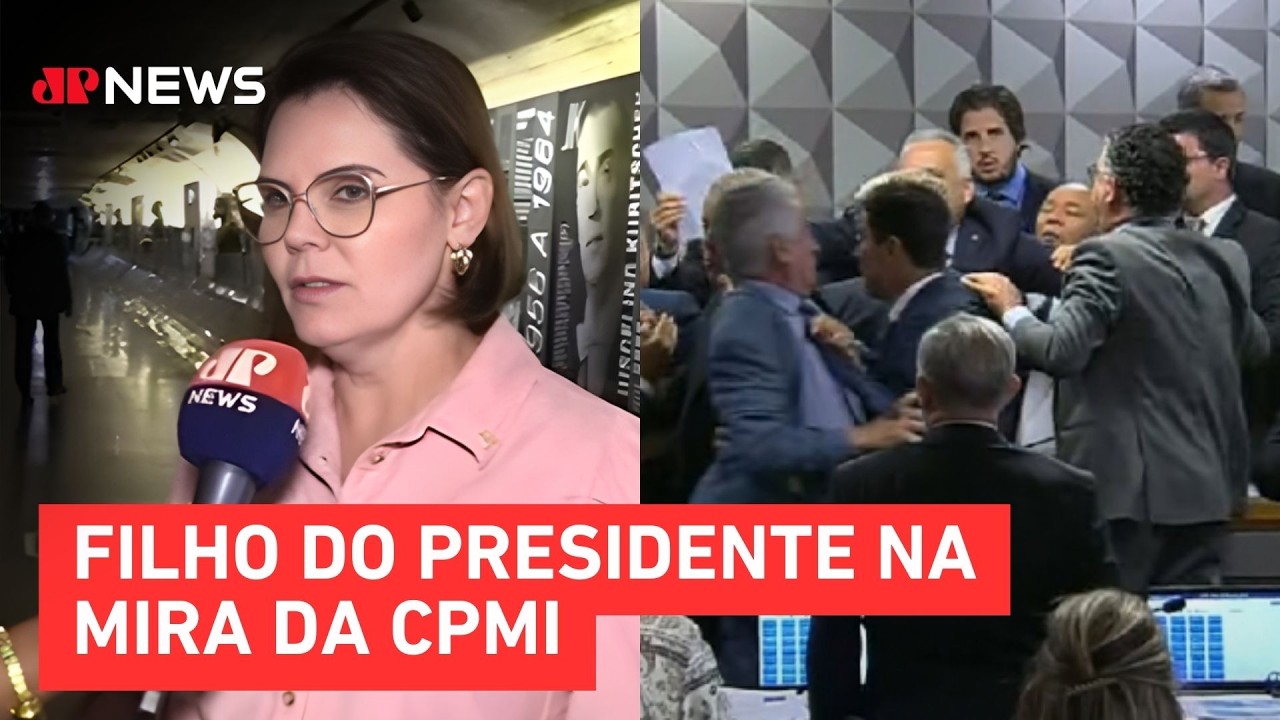 “Já solicitamos a prisão do Lulinha”, diz deputada sobre CPMI do INSS  | TEMPO REAL