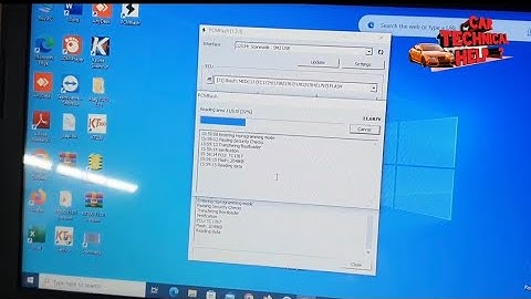 XUV500 w8 ECM ,read & write 17c55 with cable , connector with KTM bench & ecu tester