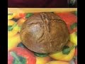 Ржаной круглый хлеб на закваске