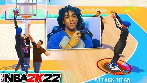 MY 2 WAY FINISHER BROKE NBA 2K22…BEST SLASHER BUILD AND ANIMATIONS!!