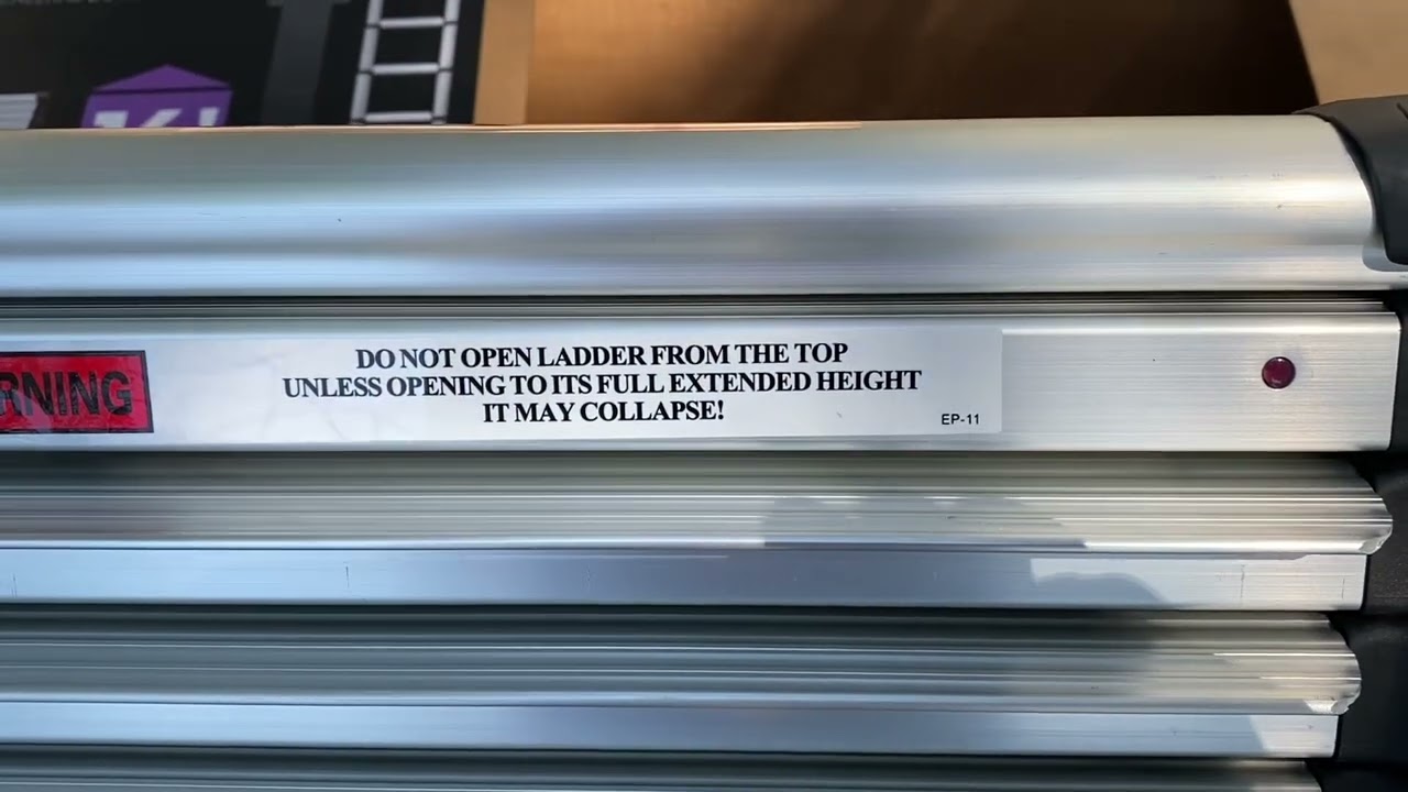 Telesteps Ladder Failure