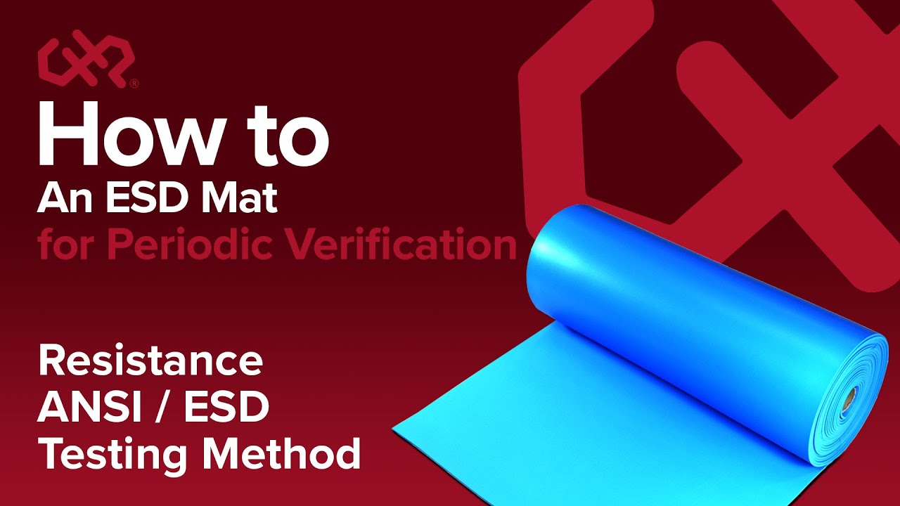 How to Test An ESD Mat for Periodic Verification — Video by American Hakko  - YouTube