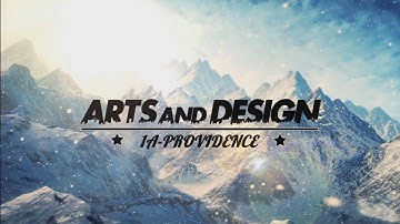 My first made intro. AFTER EFFECTS