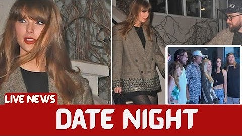 Travis Kelce & Fiancé Taylor Swift Seen on Romantic NYC Date Night After Broncos Game