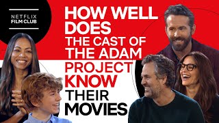 Walker Scobell Quizzes The Adam Project Cast on Their Past Movies | Netflix