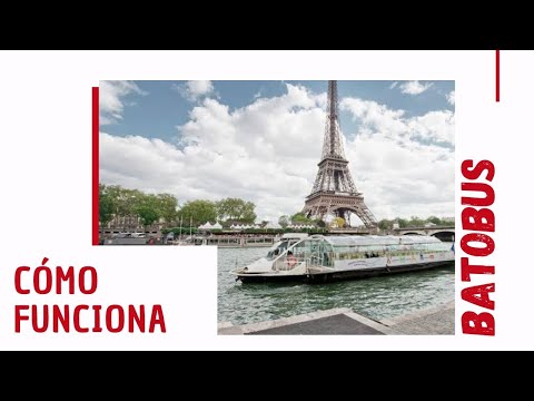 BATOBUS París - Cómo Funciona/ Franciaventurate Carla & Andreita - Travel Vlogger en París.