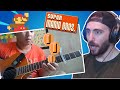 Alip ba ta - SUPER MARIO BROS Theme Song acoustic cover - AMERICAN REACTION