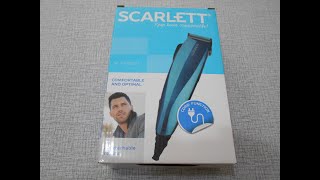 Машинка для стрижки волос SCARLETT SC-HC63C27. Для своей цены вполне приемлемо.