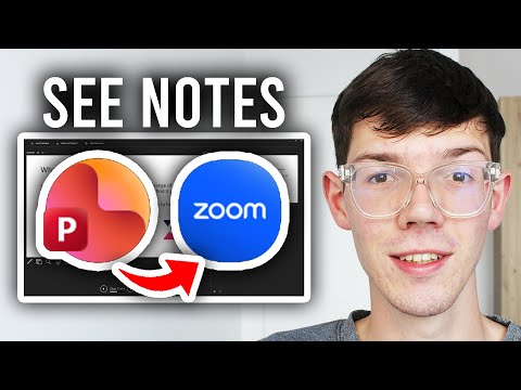 How To See Presentation Notes While Presenting PowerPoint In Zoom - Step By Step