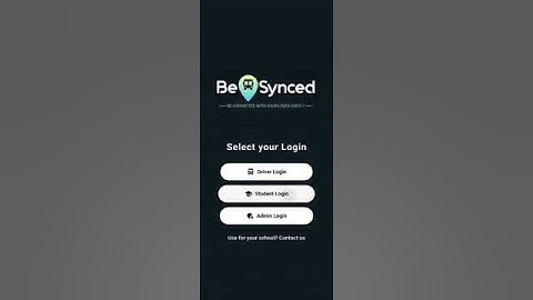 Be Synced Demo ( Location tracking)