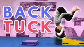 How to do a Back Tuck | Back Flip Tutorial