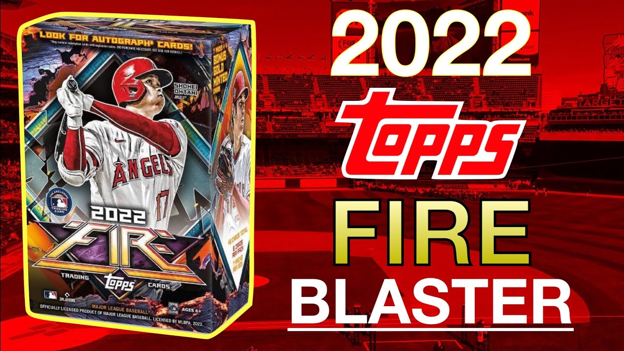 ⚾ MLB 2022 TOPPS FIRE BASEBALL BLASTER - YouTube
