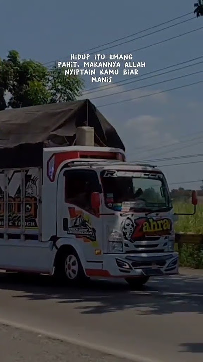 virall story'wa kata kata sopir truk