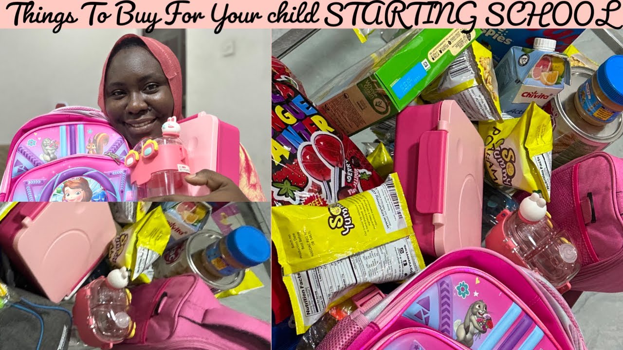 STARTING SCHOOL Essentials For Toddlers| Starting School Checklist For KIDS 👧 👦