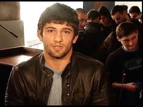 ძიუდოს ნაკრების ლიდერების შეხვედრა სტუდენტებთან