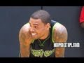 Chris brown and the money gang show out at the drew league ft john wall the game etc