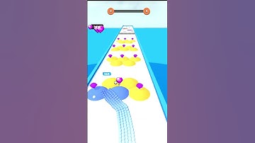 Canvas Run 🎮 Level 2 (Android,iOS) #shorts