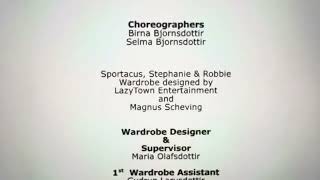 Lazy Town End Credits elmo Visits The Firehouse