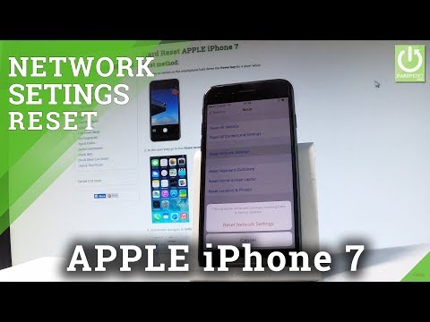 How To Reset Network Settings On Iphone 7 / Iphone 7 Plus 