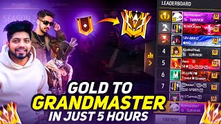 Gold To Grandmaster Rank Pushing HIGHLIGHTS With @Total Gaming & @Desi Gamers- Garena Free Fire