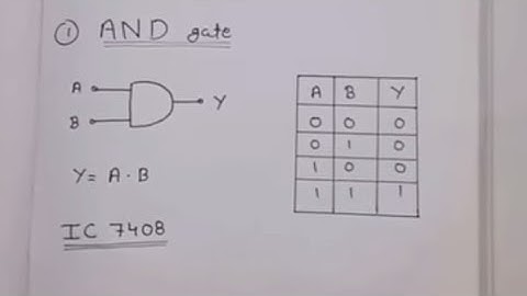 AND gate ic 7408 using breadboard 