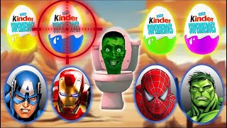 Wrong Color SuperHeroes Dance! Hulk 💪 SuperMan 💪 Spider-Man 🕸 Iron Man 🔫 TEBAK GAMBAR