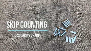 [VMI] Math - Skip Counting : 5 Squaring and Cubing - Montessori