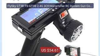 FlySky GT3B FS-GT3B 2.4G 3CH transmitter RC System Gun Cont... — Top Pick 2026 | Unbeatable Price!
