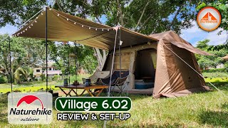 Naturehike Village 6.02 Tent รีวิวเต็นท์ขนาด 4 คนกางเก็บง่ายน่าใช้เที่ยวแคมป์ปีนี้ I OUTDOOR RANGSIT