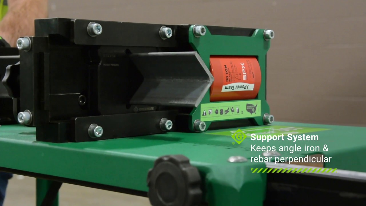 Shear 30T Strut & Threaded Rod Hydraulic Shearing Station Rebar