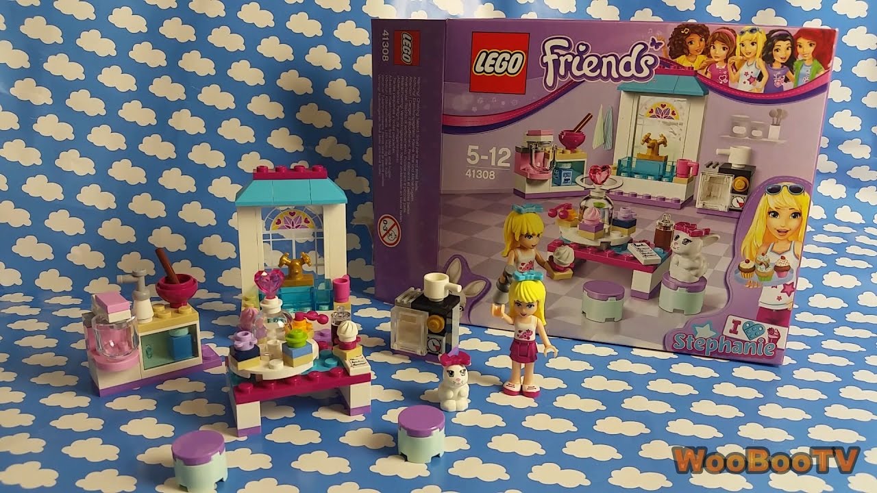 Lego friends - Stephanien ystävyyskakut paketin esittely - YouTube