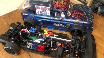 Arrma Infraction V2 complete tear down & build up for GCRC 130 + mph rc in real time