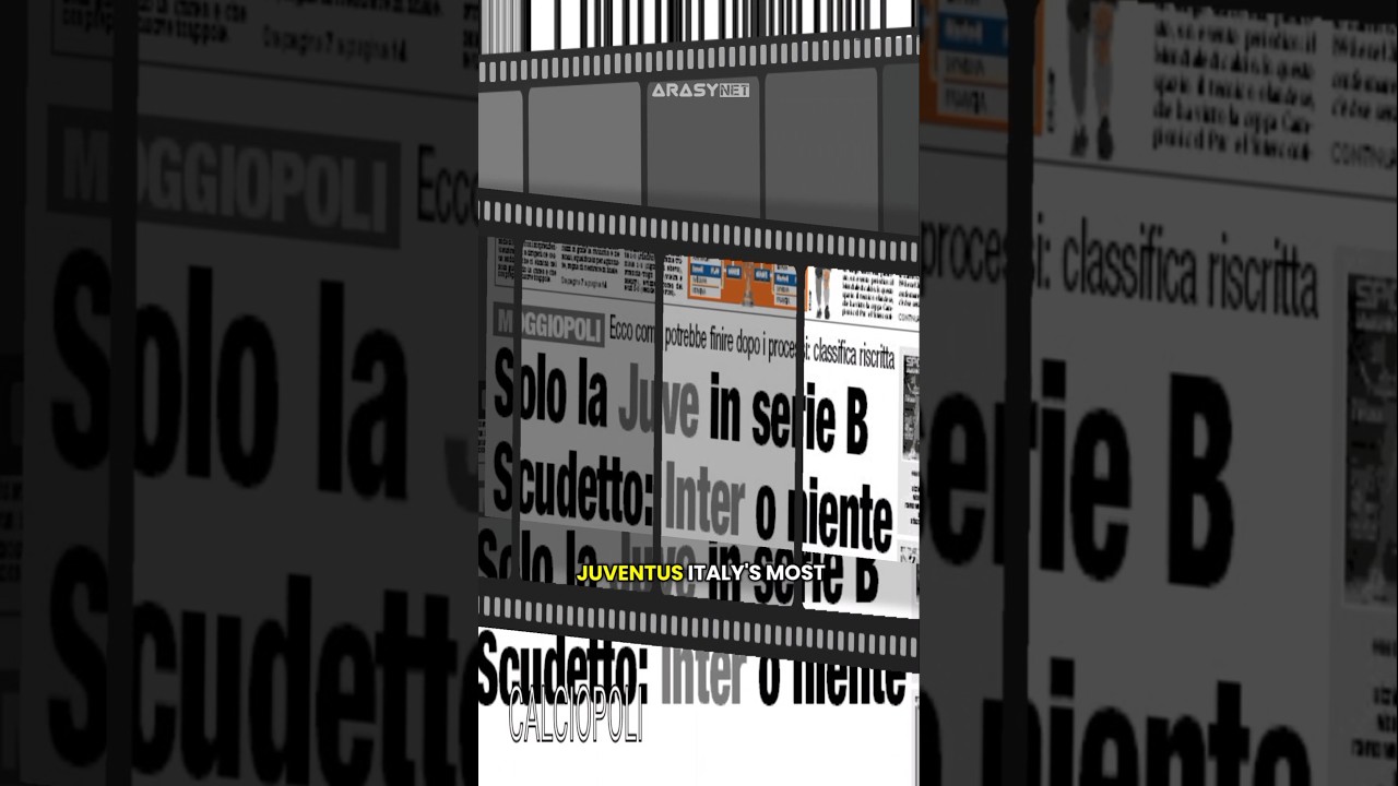 Juventus Downfall: Titles Stripped, Relegated to Serie B 