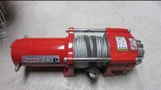 Runva 3.5P 3500 lb Winch