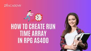 💻How to Create Run Time Array in RPG AS400 | ZxAcademy