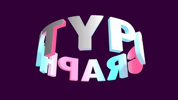 C4D Kinetic Typography Cicle  Animated - Cinema 4D Tutorial