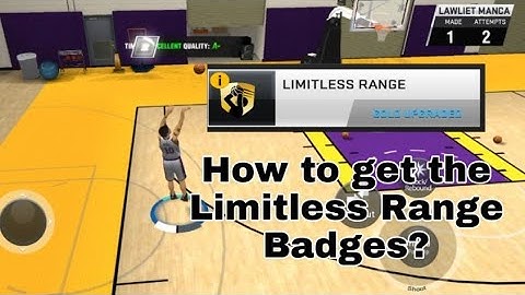 NBA 2K20 MOBILE - How To Get The Limitless Range Badges (Easiest Way)