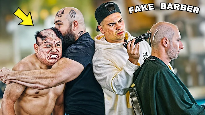Giving Customers FU*%ED UP Haircut! (IM NOT A REAL...