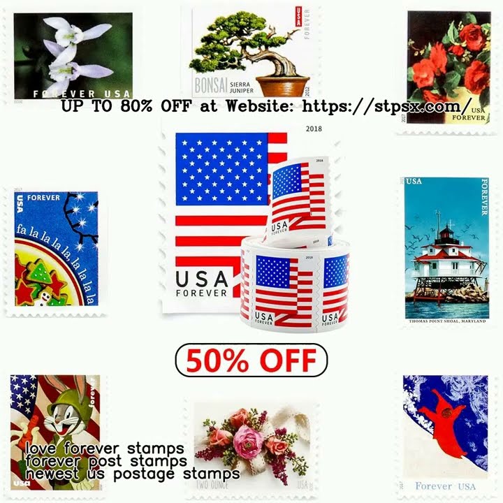 🔥🔥🔥Low to $14/100Pcs Cheap USPS Forever Stamps 